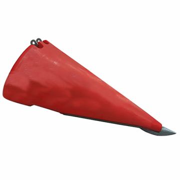 Poly Fender Snout Left Hand Red 30-36-38 Inch Spacing To Fit Capello® - New (Aftermarket)