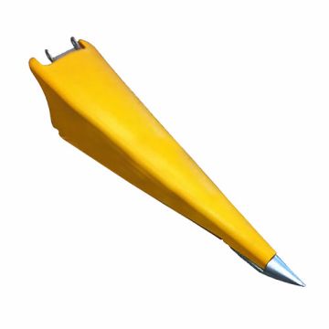 Poly Fender Snout Right Hand Yellow 30-36-38 Inch Spacing To Fit Capello® - New (Aftermarket)