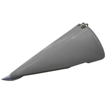 Poly Fender Snout Right Hand Gray 30 Inch 36 Inch 38 Inch To Fit Capello® - New (Aftermarket)
