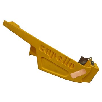 Poly Fender Right Hand Yellow Dinged and Dented To Fit Capello® - New (Aftermarket)