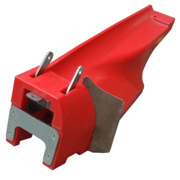 Poly Fender Right Hand Red 20 Inch or 22 Inch Spacing To Fit Capello® - New (Aftermarket)
