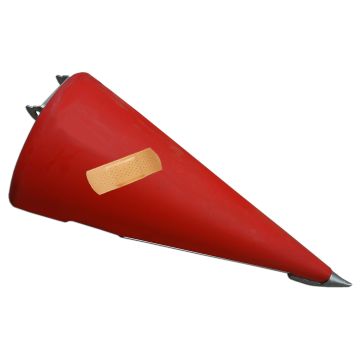 Poly Center Snout Dinged and Dented Red 22 Inch Spacing To Fit Capello® - New (Aftermarket)
