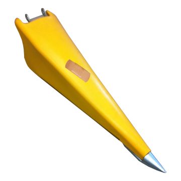 Poly Fender Snout Right Hand, Dinged and Dented Yellow To Fit Capello® - New (Aftermarket)