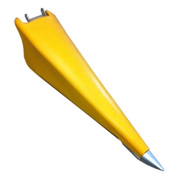 Poly Fender Snout Right Hand Yellow 20 and 22 Inch Spacing To Fit Capello® - New (Aftermarket)