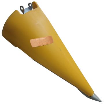 Poly Fender Snout Left Hand Dinged and Dented Yellow To Fit Capello® - New (Aftermarket)