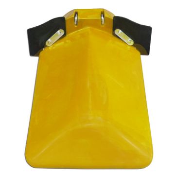 Poly Left Hand Folding Hood, CLAAS Yellow 30 Inch Spacing To Fit Capello® - New (Aftermarket)