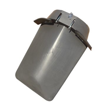 Poly Wing Hood Left Hand Folding Gray 30 Inch Spacing To Fit Capello® - New (Aftermarket)