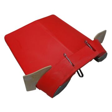 Poly Center Hood Red 38 Inch Spacing To Fit Capello® - New (Aftermarket)