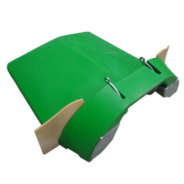 Poly Center Hood Green 38 Inch Spacing To Fit Capello® - New (Aftermarket)