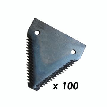 Sickle Section, Black Top Serrated To Fit International/CaseIH® - New (Aftermarket)