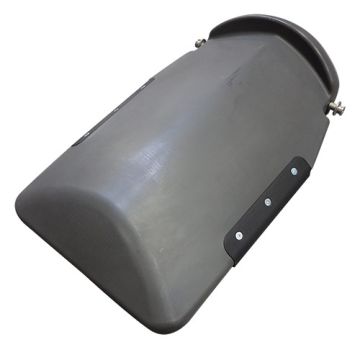 Poly Center Hood Gray 30 Inch Spacing, With Wear Strips To Fit Capello® - New (Aftermarket)
